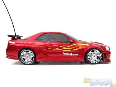 nikko fast and furious rc car