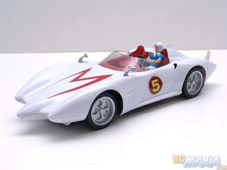  Wheels on Tyco Hot Wheels Speed Racer Mach 5  1 16th Scale